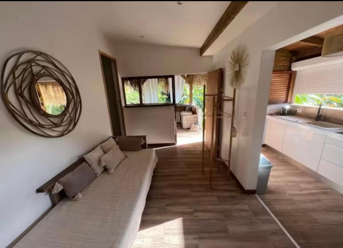 Cocotier, Elegant T3 Avec Jardin Tropical Apartment Sainte-Anne Bagian luar foto